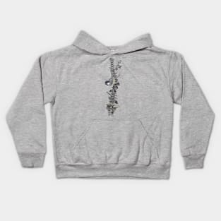 Bird spine Kids Hoodie